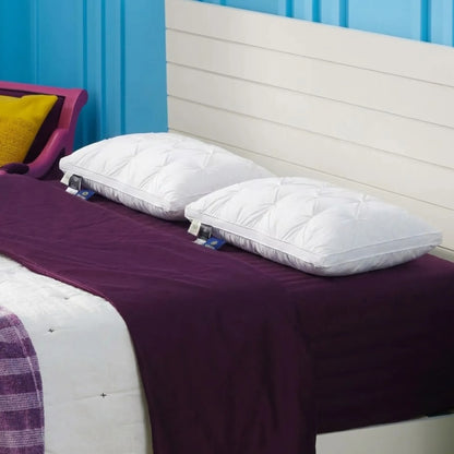 Oreiller en duvet d'oie pour un confort optimal